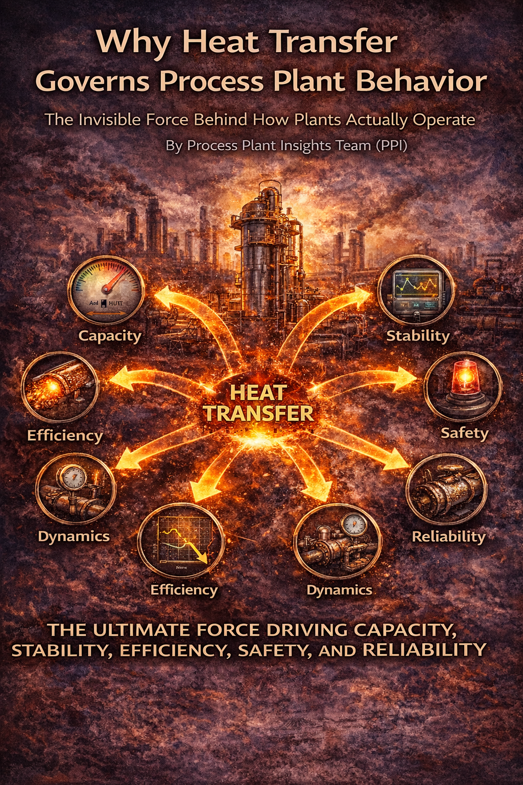 heat transfer governing process plant behavior