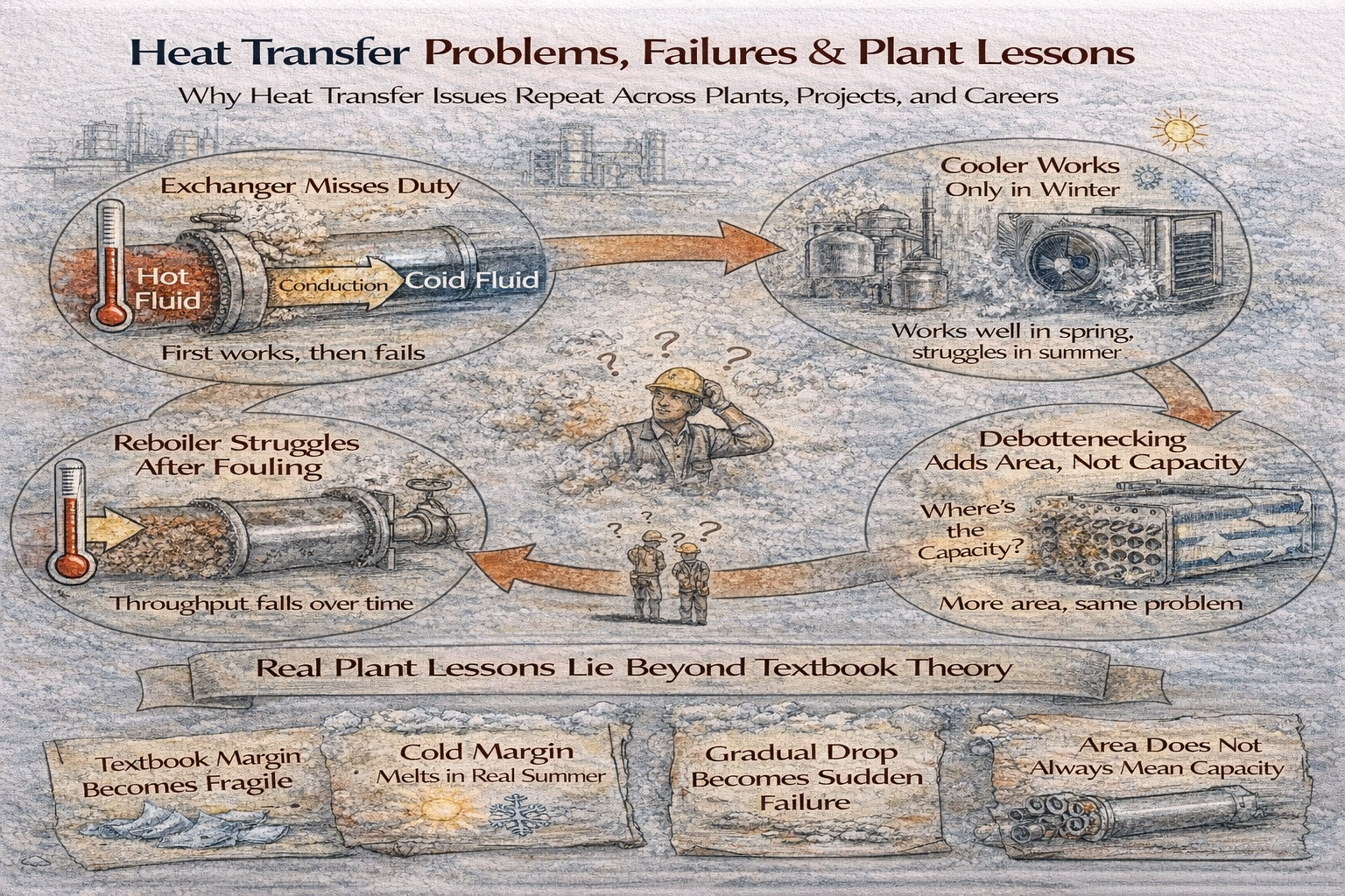 heat transfer problems in process plants