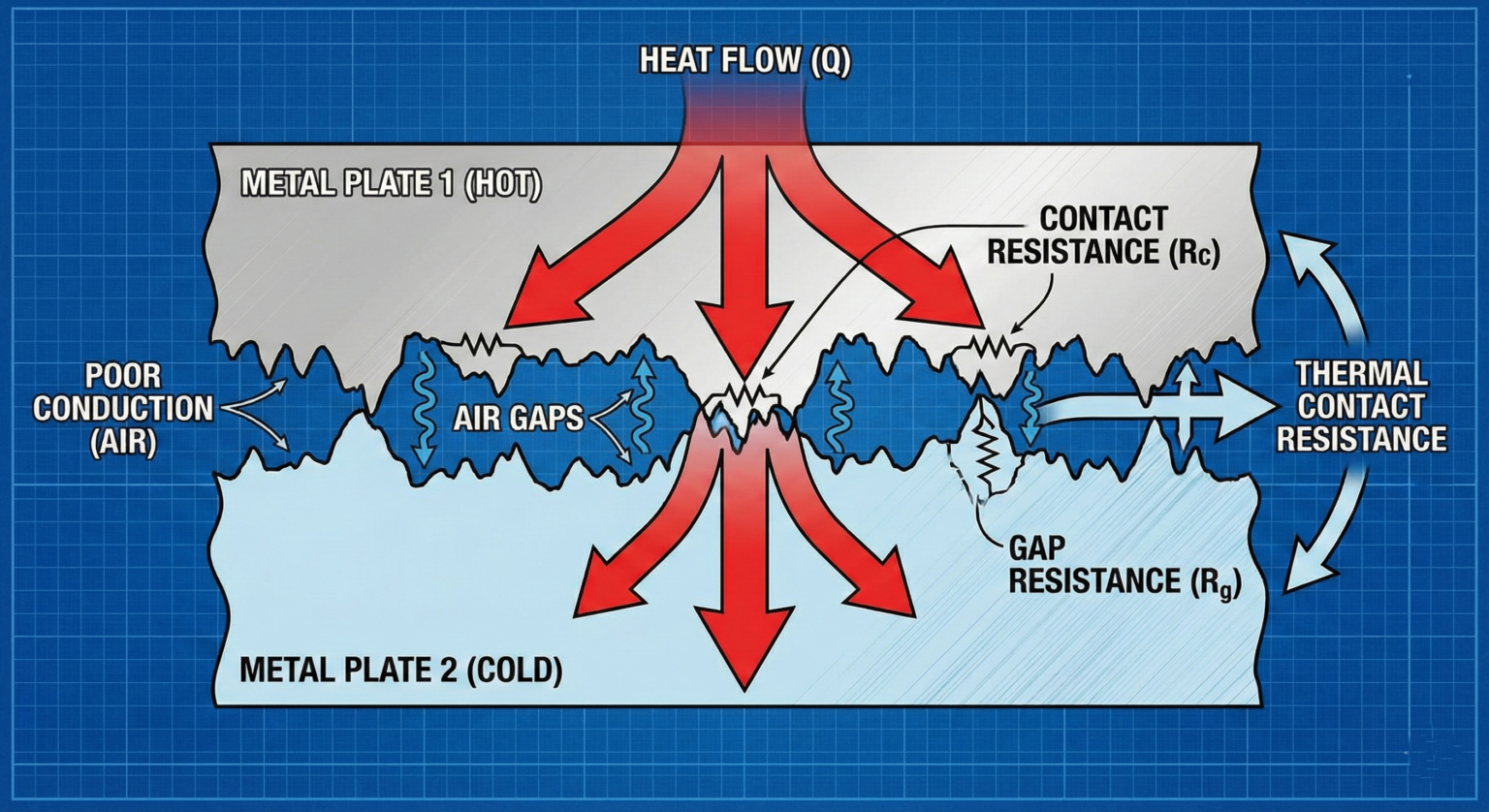 Contact Resistance in Heat Transfer: The Hidden Conduction Loss in ...
