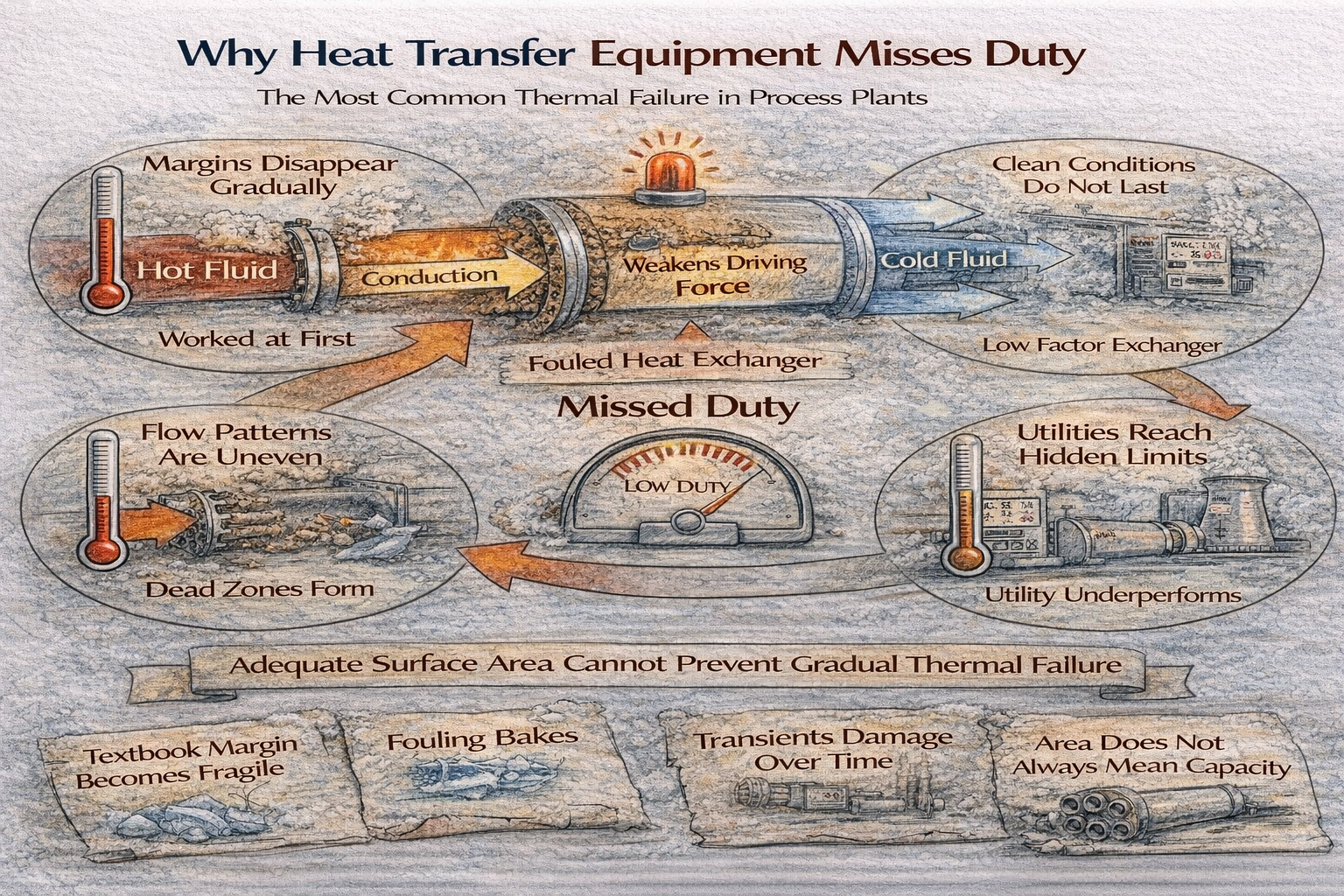 heat exchanger misses duty